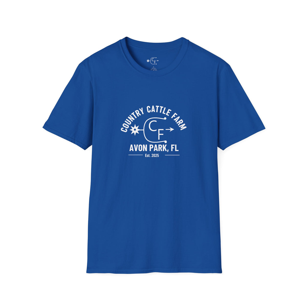 Country Cattle Farm T-Shirt – 'Dos vicios tengo en la vida' Cowboy & Horse Tee